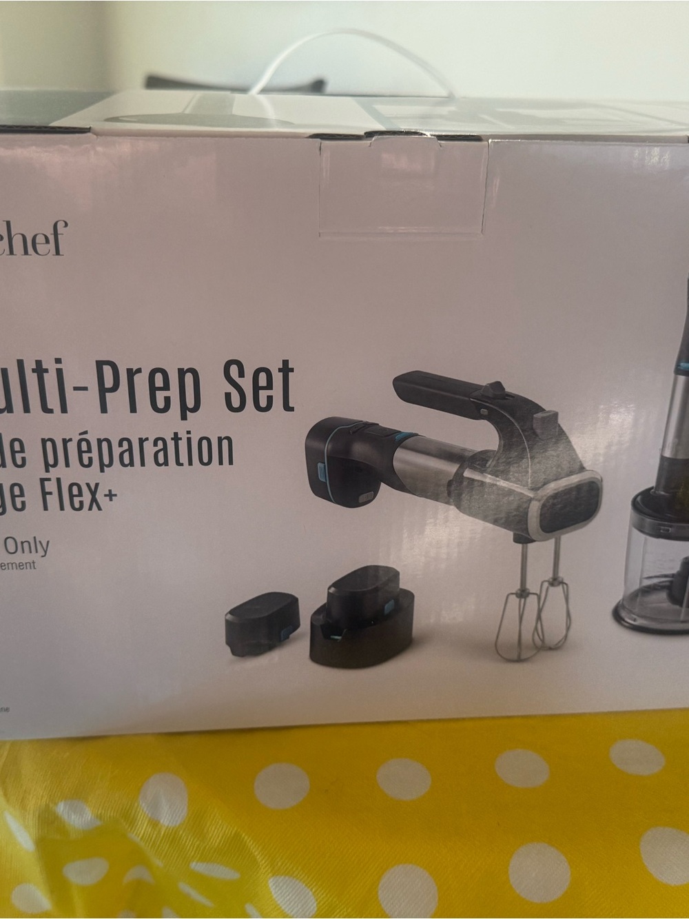 Cuisinart Stainless Steel and Black Multi-Prep Hand Mixer